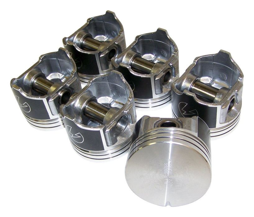 Crown Automotive Jeep Replacement 4778861PK20 Engine Piston Set; .020 Oversized; Set Of 6; Does Not Include Connecting Rods; - Truck Part Superstore