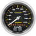 AutoMeter 4780-M GAUGE; SPEEDOMETER; 3 3/8in.; 225KM/H; GPS; CARBON FIBER - Truck Part Superstore