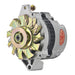 Powermaster Performance 478021 Alternator; CS130; Straight Mounting; 140 Amp; 95 Idle; 1V Pulley; Natural; - Truck Part Superstore