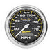 AutoMeter 4787-M GAUGE; SPEEDOMETER; 3 3/8in.; 190KM/H; ELEC. PROGRAMMABLE; CARBON FIBER - Truck Part Superstore