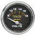 AutoMeter 4791 GAUGE; VOLTMETER; 2 1/16in.; 18V; ELECTRIC; CARBON FIBER - Truck Part Superstore