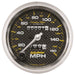 AutoMeter 4793 GAUGE; SPEEDOMETER; 3 3/8in.; 160MPH; MECHANICAL; CARBON FIBER - Truck Part Superstore