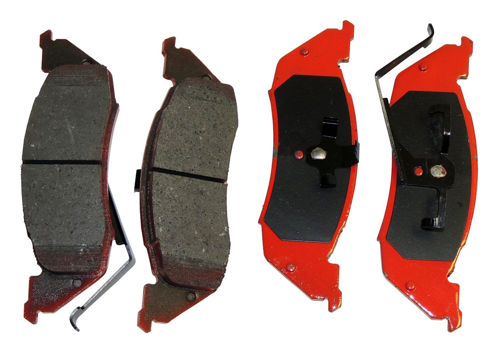 Crown Automotive Jeep Replacement 4797400TI Disc Brake Pad Set; Semi-Metallic; - Truck Part Superstore
