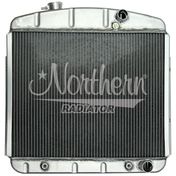 Northern Radiator 205252 Muscle Car Radiator - 22 7/8 x 22 5/8 x 3 1/8 - Truck Part Superstore