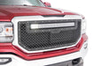 Rough Country 70158 Mesh Grille w/30 Inch Dual Row Black Series LED 16-18 Sierra 1500 Rough Country - Truck Part Superstore
