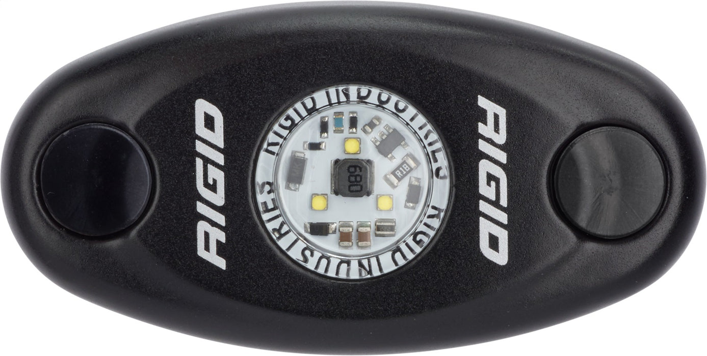 Rigid Industries 480093 High Power Black Housing Cool White A-Series RIGID Industries - Truck Part Superstore