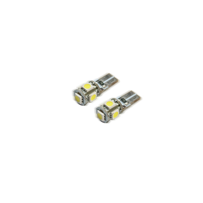 Oracle Lighting 4801-005 T10 5 LED 3 Chip SMD Bulbs, Amber, Pair - Truck Part Superstore