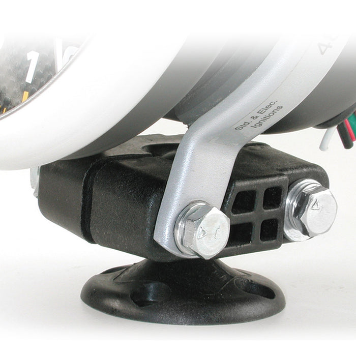 AutoMeter 48011 GAUGE MOUNT; ROLL POD; PEDESTAL; FITS 5in. PEDESTAL TACH; BLACK - Truck Part Superstore
