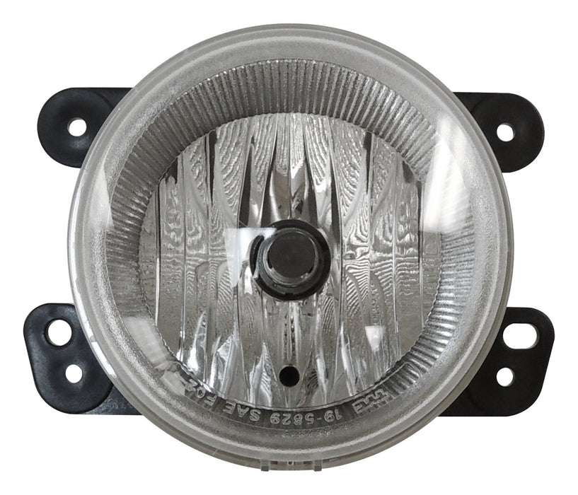 Crown Automotive Jeep Replacement 4805856AA Fog Light; Black; Does Not Include Bulb; - Truck Part Superstore