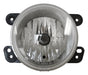Crown Automotive Jeep Replacement 4805856AA Fog Light; Black; Does Not Include Bulb; - Truck Part Superstore