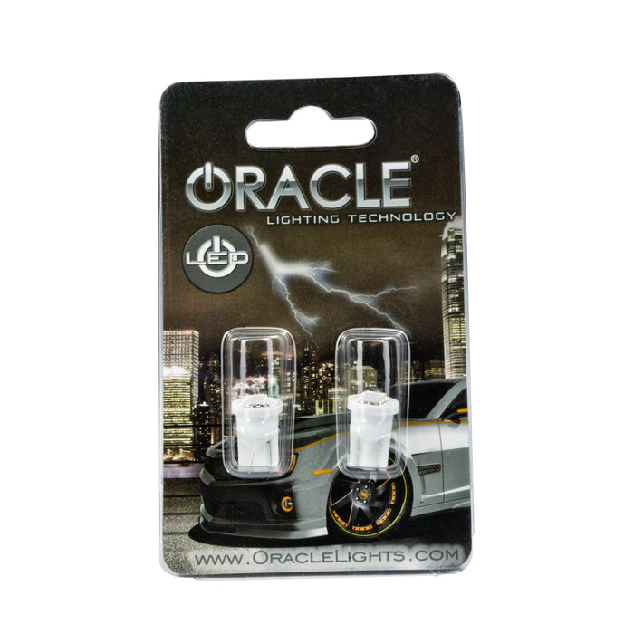 Oracle Lighting 4806-002 T10 1 LED 3-Chip SMD Bulbs, Blue, Pair - Truck Part Superstore