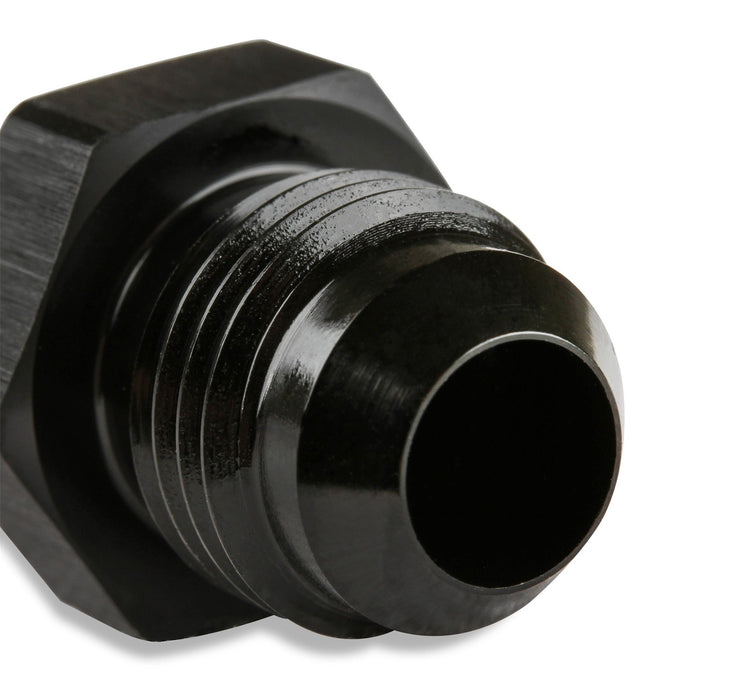 Mr Gasket 480404-BL Flare Plug; -4AN Male; 2 pcs.; Anodized Black; - Truck Part Superstore