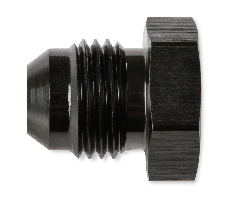 Mr Gasket 480606-BL Flare Plug; -6AN Male; 2 pcs.; Anodized Black; - Truck Part Superstore