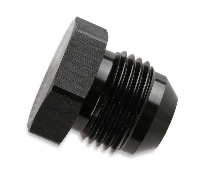 Mr Gasket 480610-BL Flare Plug; -10AN Male; Anodized Black; - Truck Part Superstore