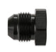 Mr Gasket 480608-BL Flare Plug; -8AN Male; 2 pcs.; Anodized Black; - Truck Part Superstore