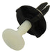 Crown Automotive Jeep Replacement 4806110AA Push Pin; Black/White; Plastic; - Truck Part Superstore
