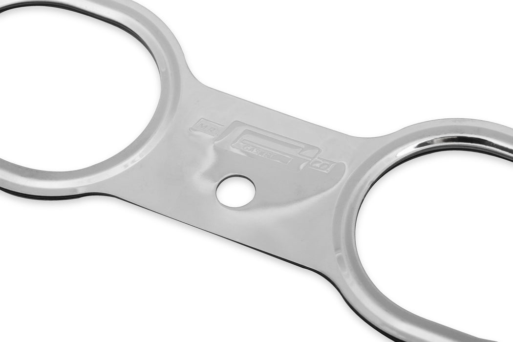 Mr Gasket 4808G MLS Exhaust Gasket; Oval Port Shape; .072 in. Thickness; - Truck Part Superstore