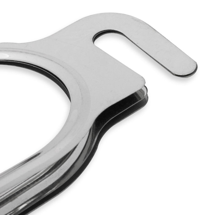Mr Gasket 4808G MLS Exhaust Gasket; Oval Port Shape; .072 in. Thickness; - Truck Part Superstore