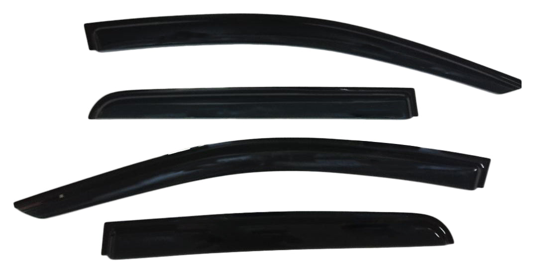TrailFX 4810H Low Profile; Tape-On; Smoke; Acrylic; Set of 4 - Truck Part Superstore