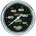 AutoMeter 4811 GAUGE; FUEL PRESSURE; 2 5/8in.; 15PSI; MECHANICAL; CARBON FIBER - Truck Part Superstore