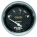 AutoMeter 4815 GAUGE; FUEL LEVEL; 2 5/8in.; 73OE TO 10OF; ELEC; CARBON FIBER - Truck Part Superstore