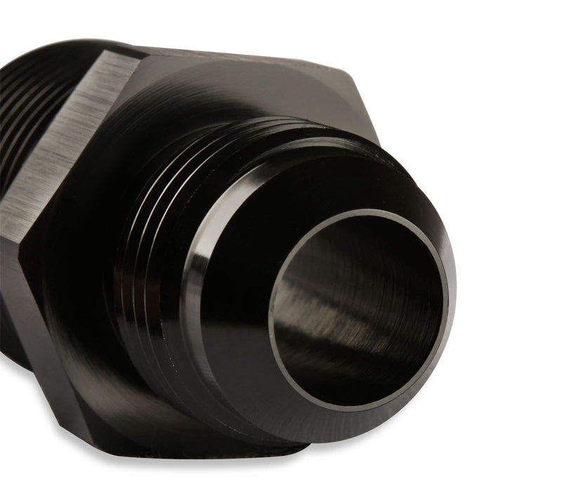 Mr Gasket 481644-BL Adapter Fitting; Straight; -4 AN Male To 1/4 in. NPT Male; Anodized Black; - Truck Part Superstore