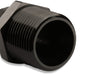 Mr Gasket 481644-BL Adapter Fitting; Straight; -4 AN Male To 1/4 in. NPT Male; Anodized Black; - Truck Part Superstore