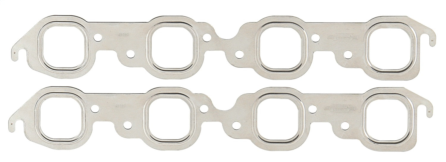 Mr Gasket 4816G MLS Exhaust Gasket; Square Port Shape; [Available While Supplies Last]; - Truck Part Superstore