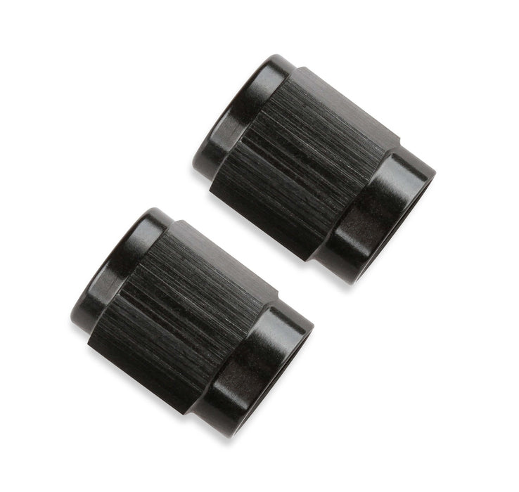 Mr Gasket 481810-BL Tube Nut; -10AN Male; 3/16 in.; 2 pcs.; Anodized Black; - Truck Part Superstore