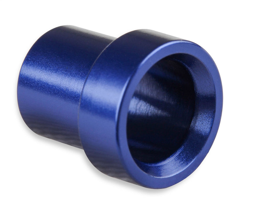 Mr Gasket 481904 Tube Sleeve; -4AN Male; 100 PSI Max; 1/4 in. Tube Size; 2 pc.; Anodized Blue; - Truck Part Superstore