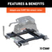 CURT 16023 Puck System 5th Wheel Roller Adapter; 20K; Select Silverado; Sierra; 6.5ft. Bed - Truck Part Superstore