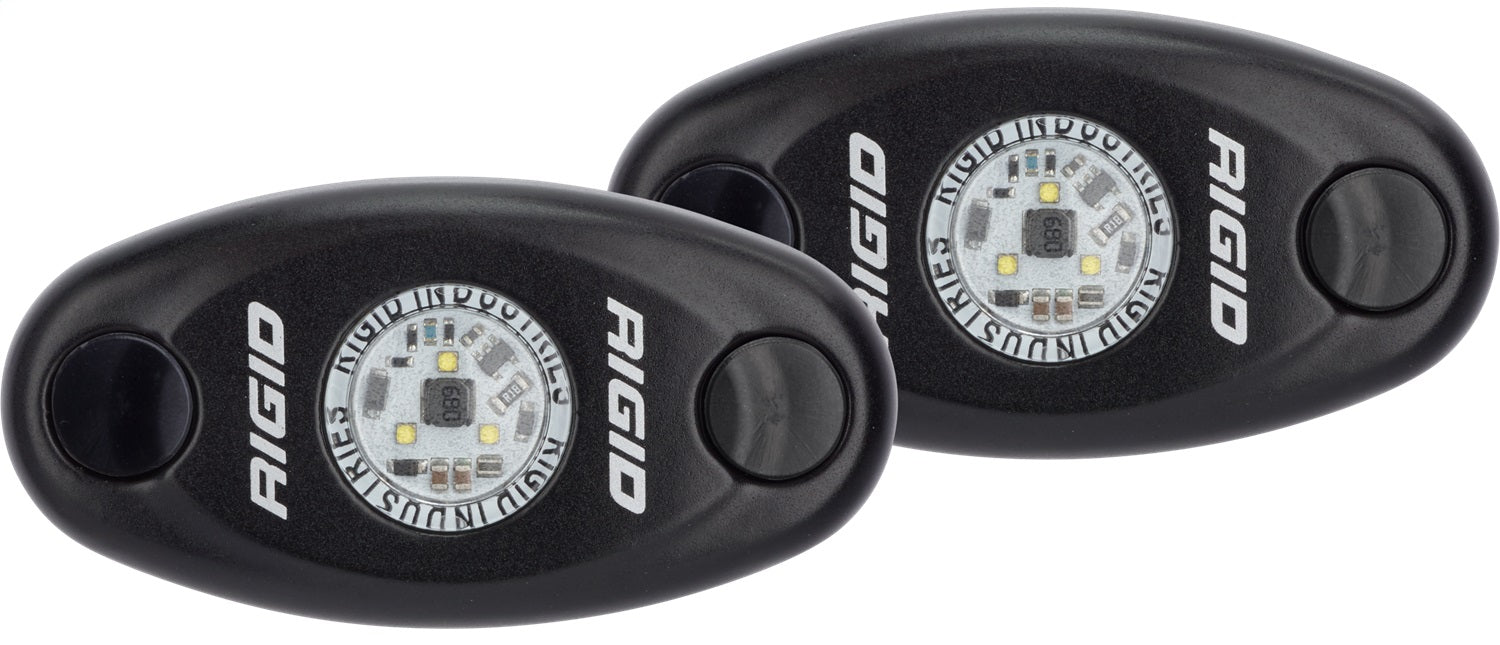 Rigid Industries 482023 Low Power Black Housing Natural White Pair A-Series RIGID Industries - Truck Part Superstore