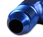 Mr Gasket 482288 Adapter Fitting; 90 Degree; -8 AN Male to 1/2 in. NPT; Anodized Blue; - Truck Part Superstore