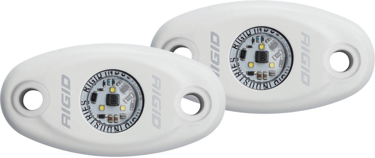 Rigid Industries 482213 High Power White Housing Cool White Pair A-Series RIGID Industries - Truck Part Superstore