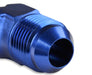 Mr Gasket 482310 NPT Adapter; 45 Degree; -10AN Male to 1/2 in. NPT Male; Anodized Blue; - Truck Part Superstore