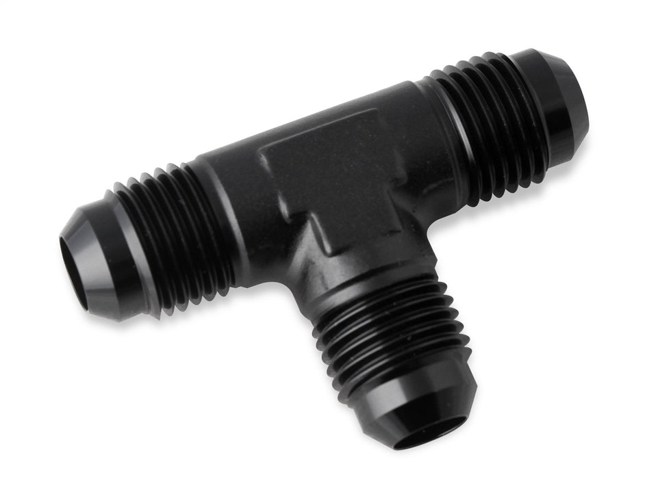 Mr Gasket 482406-BL Tee Fitting; -6AN x -6AN x -6AN Male; Anodized Black; - Truck Part Superstore