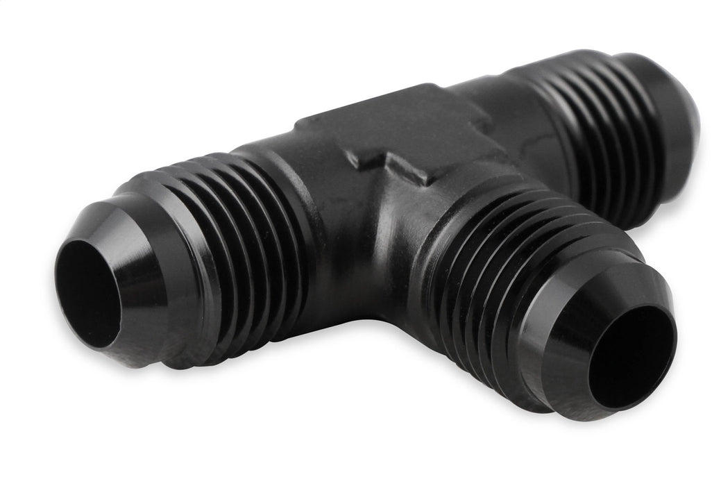 Mr Gasket 482406-BL Tee Fitting; -6AN x -6AN x -6AN Male; Anodized Black; - Truck Part Superstore