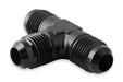 Mr Gasket 482406-BL Tee Fitting; -6AN x -6AN x -6AN Male; Anodized Black; - Truck Part Superstore