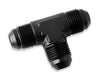 Mr Gasket 482408-BL Tee Fitting; -8AN x -8AN x -8AN Male; Anodized Black; - Truck Part Superstore