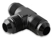 Mr Gasket 482408-BL Tee Fitting; -8AN x -8AN x -8AN Male; Anodized Black; - Truck Part Superstore