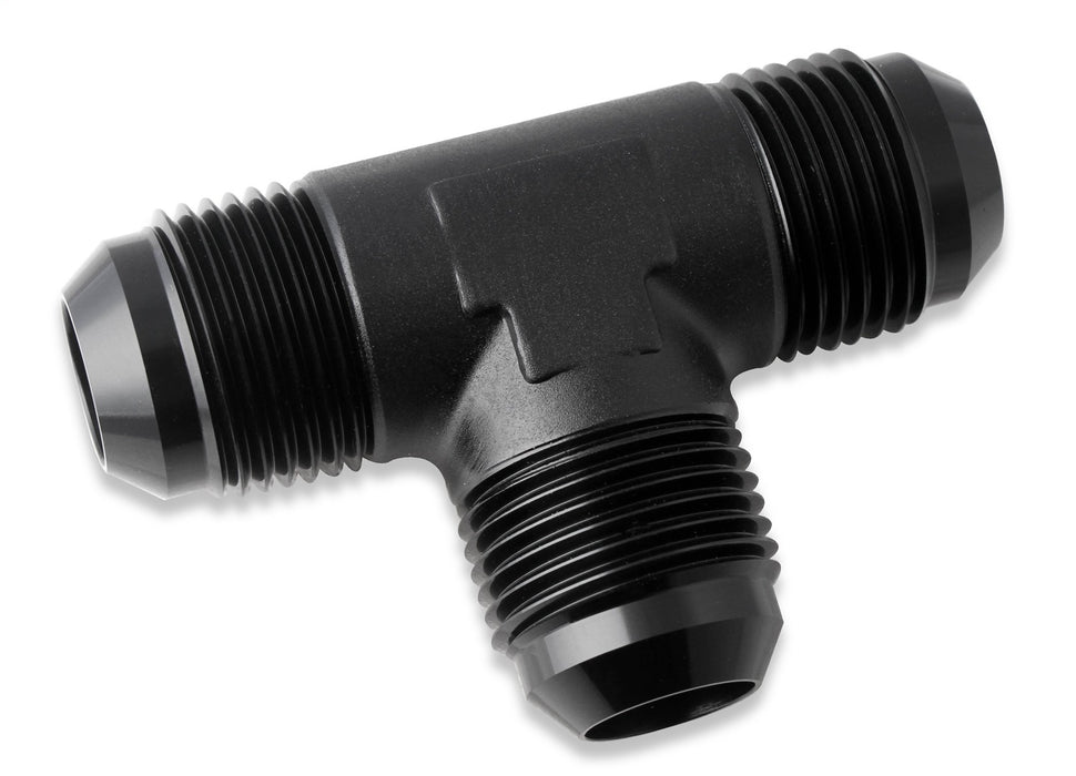 Mr Gasket 482412-BL Tee Fitting; -12AN x -12AN x -12AN Male; Anodized Black; - Truck Part Superstore