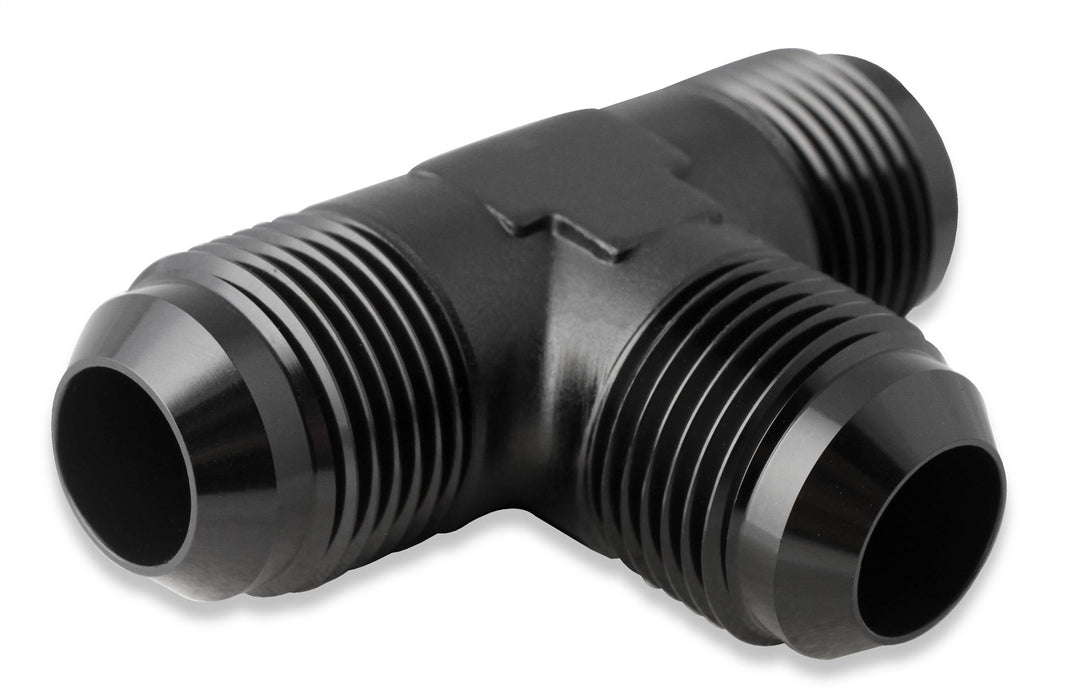 Mr Gasket 482412-BL Tee Fitting; -12AN x -12AN x -12AN Male; Anodized Black; - Truck Part Superstore