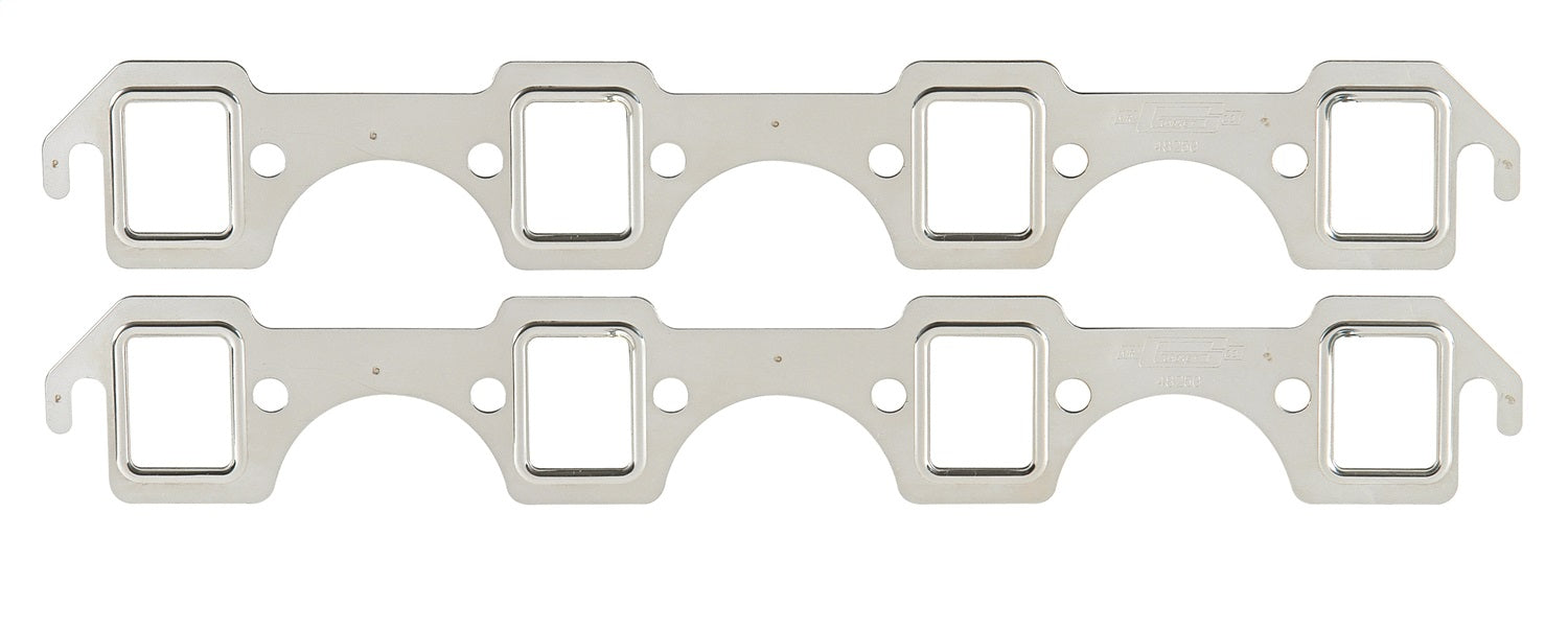Mr Gasket 4825G MLS Exhaust Gasket; Rectangle Port Shape; [Available While Supplies Last]; - Truck Part Superstore