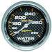 AutoMeter 4831 GAUGE; WATER TEMP; 2 5/8in.; 140-280deg.F; MECHANICAL; CARBON FIBER - Truck Part Superstore