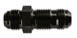 Mr Gasket 483208-BL Bulkhead Fitting; Straight; -8AN Male x -8AN Male; Anodized Black; - Truck Part Superstore