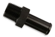 Mr Gasket 484008-BL Barb Fitting; Straight; 1/2 in. Hose to 3/8 in. Male NPT; Anodized Black; - Truck Part Superstore