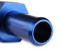 Mr Gasket 484008 Barb Fitting; Straight; 1/2 in. Hose to 3/8 in. Male NPT; Anodized Blue; - Truck Part Superstore