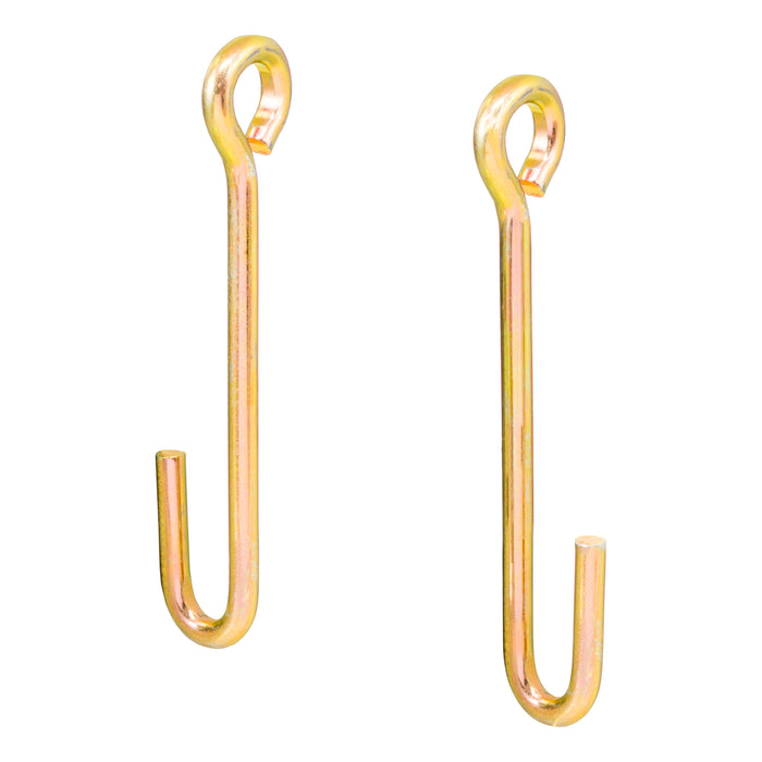 CURT 48551 CURT 48551 Replacement SecureLatch Trailer Safety Chain Holder Hooks (2-Pack) - Truck Part Superstore