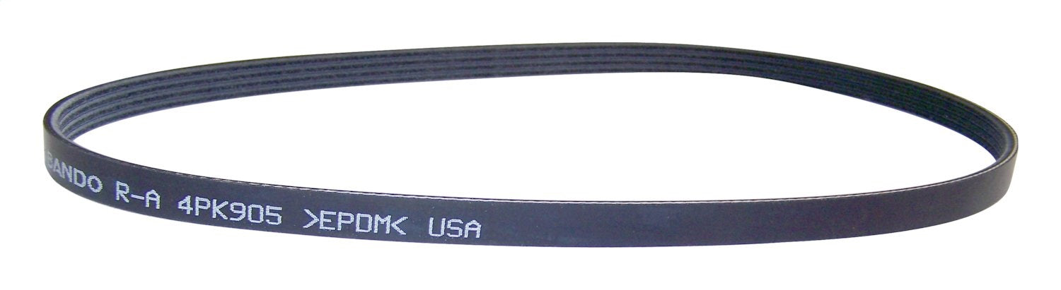Crown Automotive Jeep Replacement 4861401 Serpentine Belt; For Use w/4 Cylinder Engines Only; - Truck Part Superstore