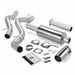 Banks Power 48634 Monster Exhaust System; S/S-Chrome Tip-2001-05 Chevy 6.6L; EC/CCLB - Truck Part Superstore